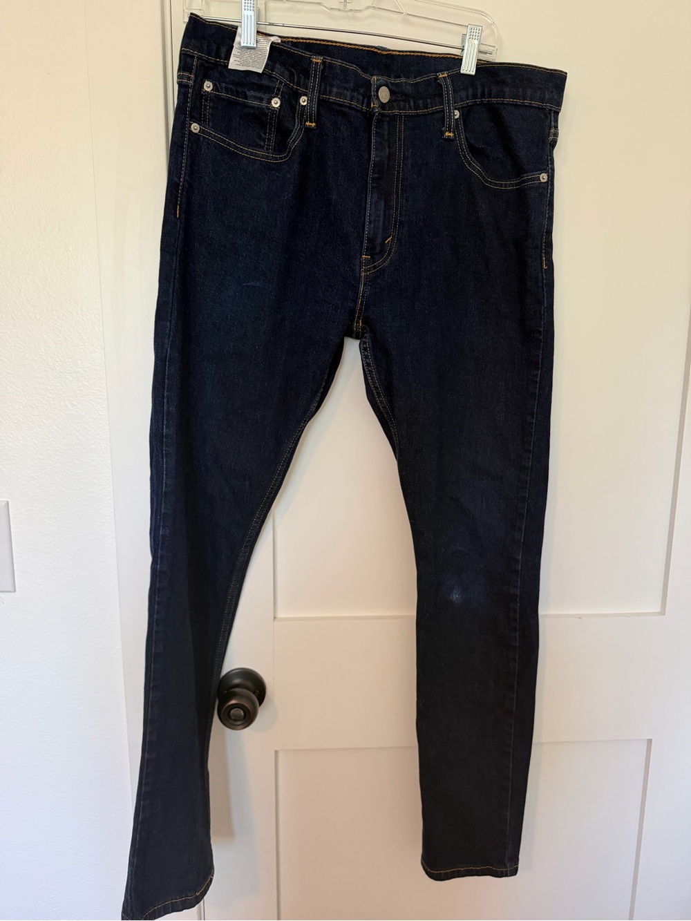 Levi’s Men's Dark Blue Slim Fit Jeans 36x32